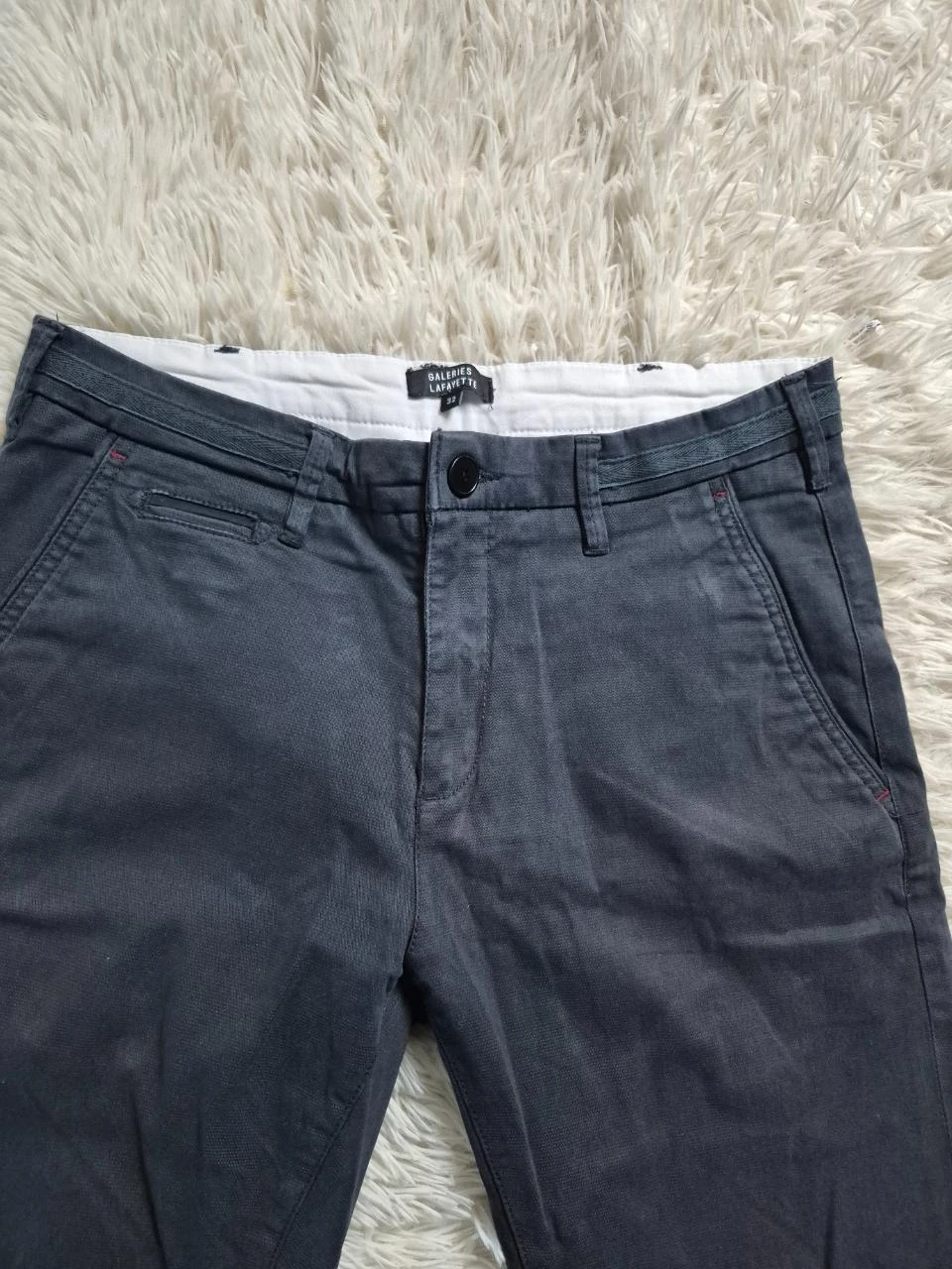 Pantalón Galeries Lafayette azul marino - Talla 32 - Muy buen estado – photo 2